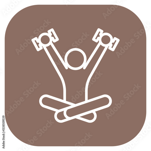 Stretching Routine Icon