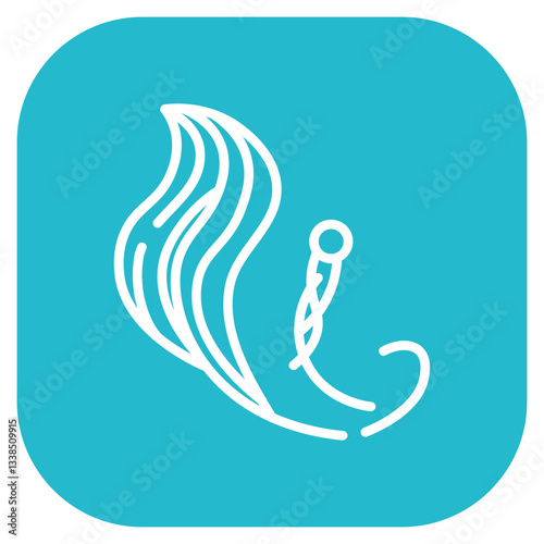 Hair Extension Icon