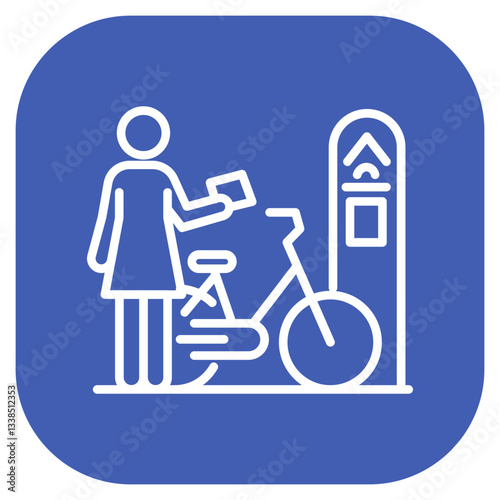 Bicycle Sharing Station Icon
