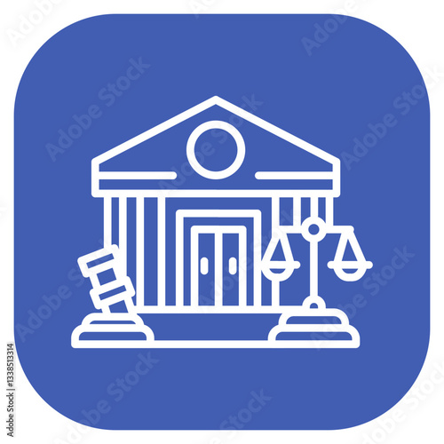 Immigration Court Icon