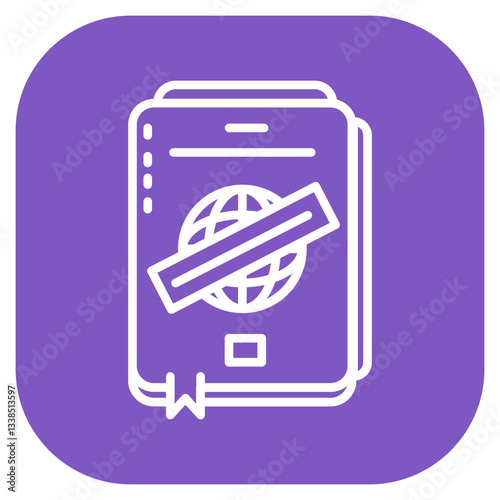 Visa Overstay Icon