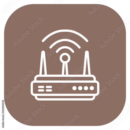 Wireless Access Point Icon