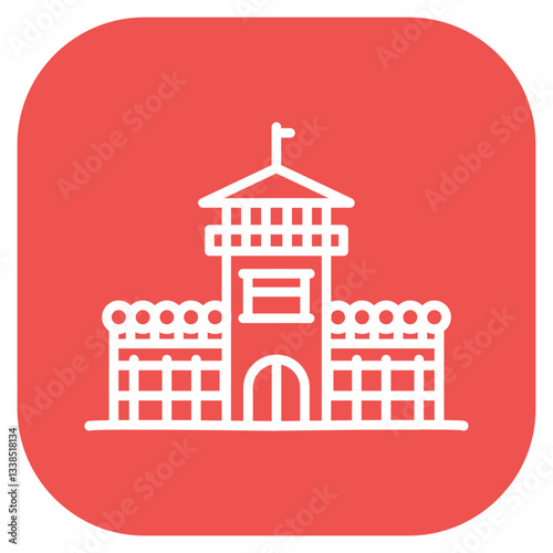 Detention Center Vector Icon