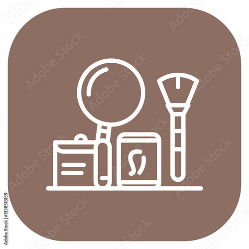 Forensic Kit Vector Icon