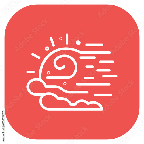 Gale Force Wind Icon