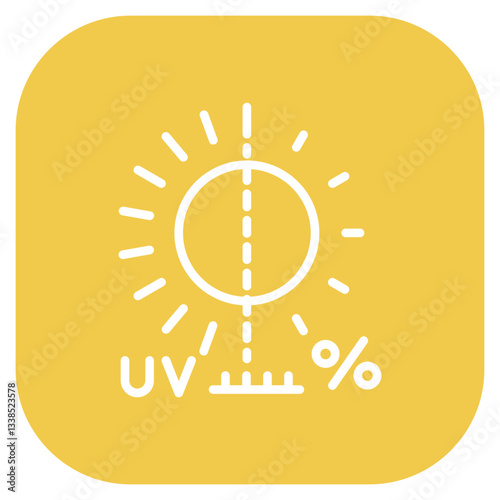 UV Index Vector Icon