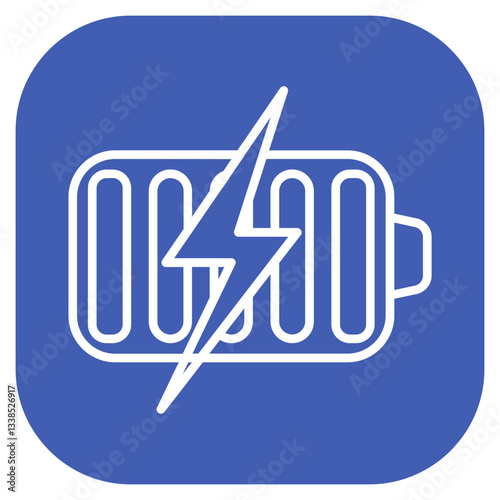 Energy Boost Vector Icon