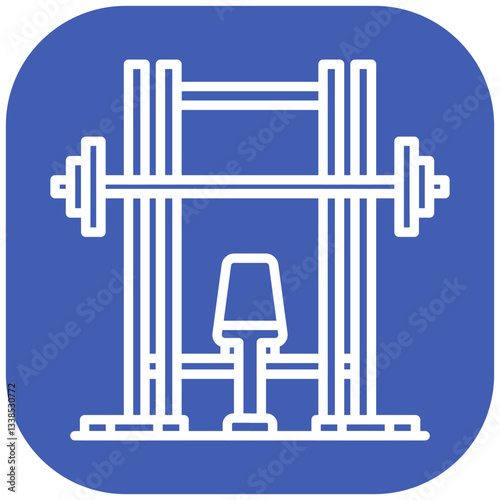 Smith Machine Vector Icon
