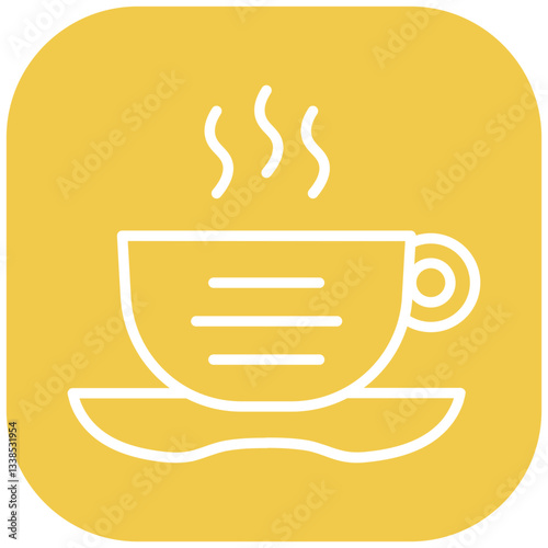Double Espresso Vector Icon
