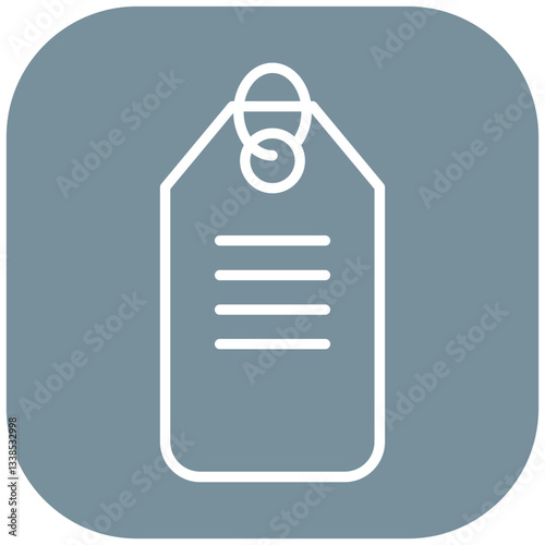 Data Tagging Vector Icon