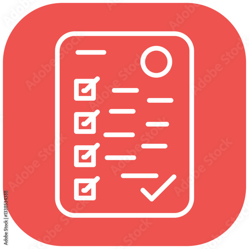 Test Preparation Vector Icon