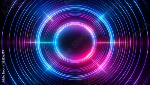 abstract glowing background