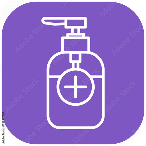Hand Sanitizer Vector Icon