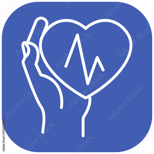 Heart Attack Vector Icon
