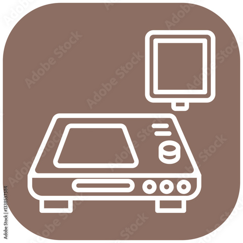 Medical Scan Vector Icon