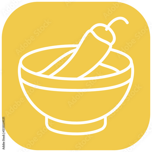 Chili Con Carne Vector Icon