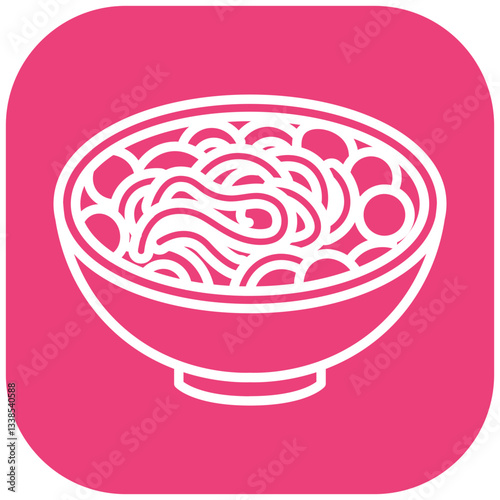 Stroganoff Vector Icon