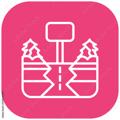 Dead End Vector Icon