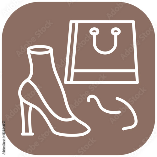 Hosiery Store Vector Icon