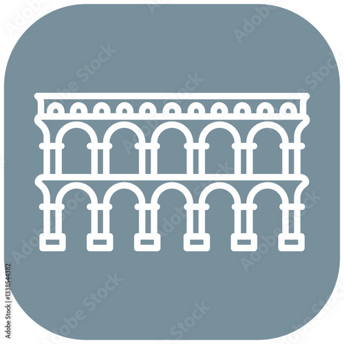 Aqueduct Vector Icon