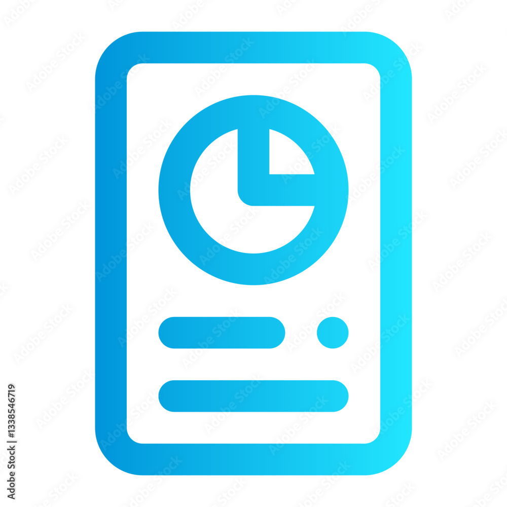 icon data analytics with style gradient icon data analytics with style gradient