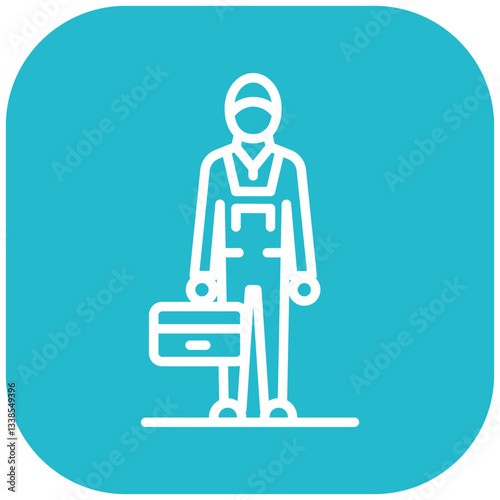 Pit Lane Vector Icon