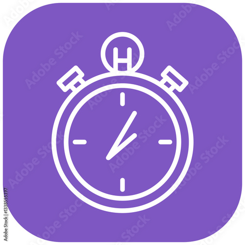 Stopwatch Vector Icon
