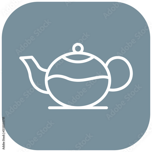 Tea Time Vector Icon