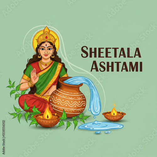 Sheetala Ashtami with Godde...