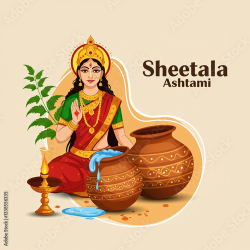 Sheetala Ashtami with Godde...