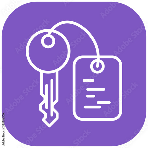 Car Rental Vector Icon