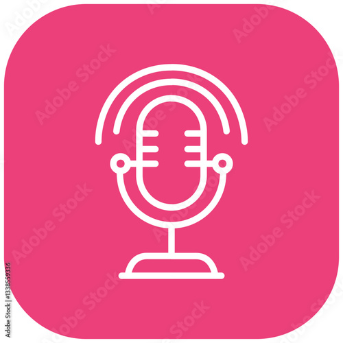Live Broadcast Vector Icon