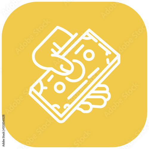 Corruption Circle Vector Icon