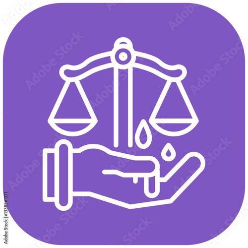 Corruption Leak Vector Icon