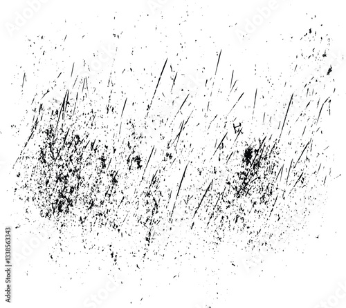 abstract distressed and scary grainy scratched old canvas pattern textured for overlay or screen scratch effect, Simply old and black stained and scratched lines Place grungy textured overlay.