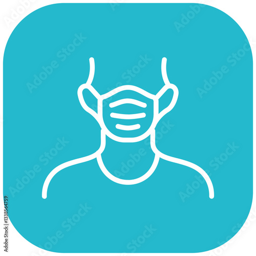 Respiratory Distress Vector Icon