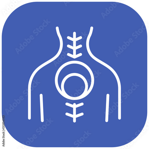 Degenerative Disc Disease Vector Icon