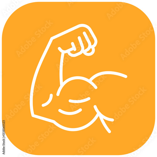 Torn Muscle Vector Icon