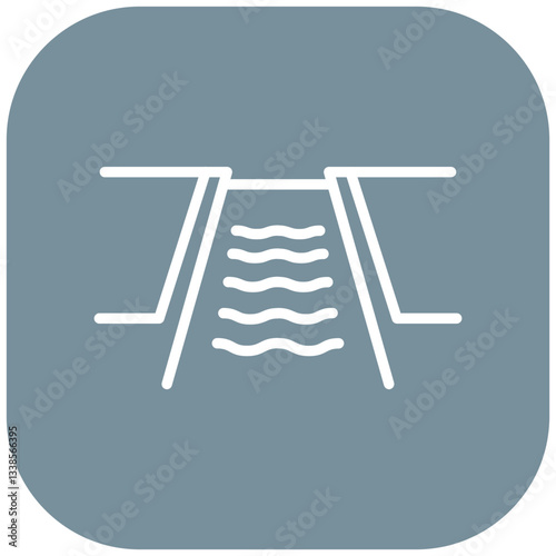 Canal Overflow Vector Icon