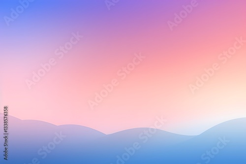 Pink sky and clouds