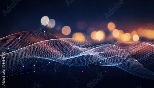 光の波, デジタルアート, カラフル, 抽象, 背景, フューチャリスティック, グラデーション, ネオンカラー, 光のエフェクト, 輝き, テクスチャー, ストリーム, 曲線, 動き, エネルギー, ダイナミック, サイバー, 青, 紫, 赤, 黄, 緑