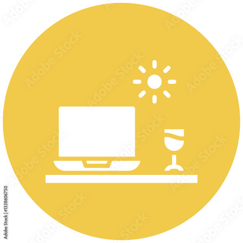 Digital Nomad Icon