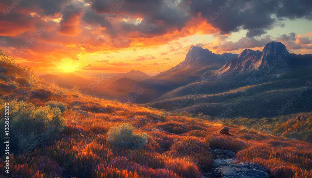 Obraz premium Explore the wild beauty of majestic nature