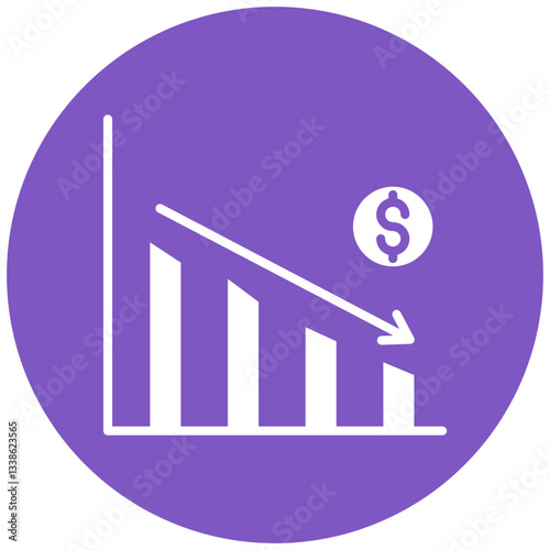 Economic Downturn Icon