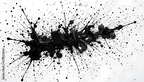Ink in Motion: A Chaotic Expression