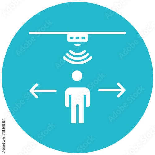 Motion Sensor Icon