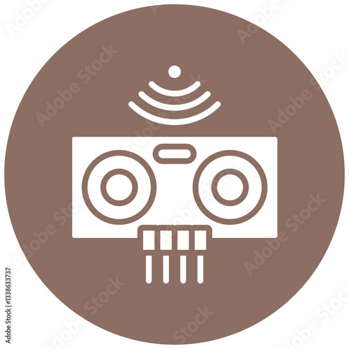 Ultrasonic Sensor Icon