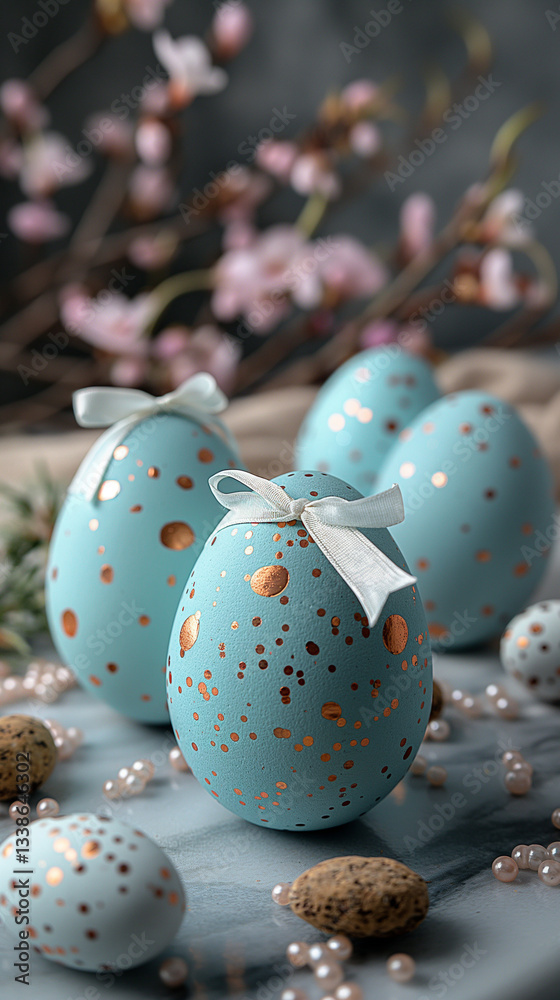 Obraz premium Easter eggs. painted eggs for Easter