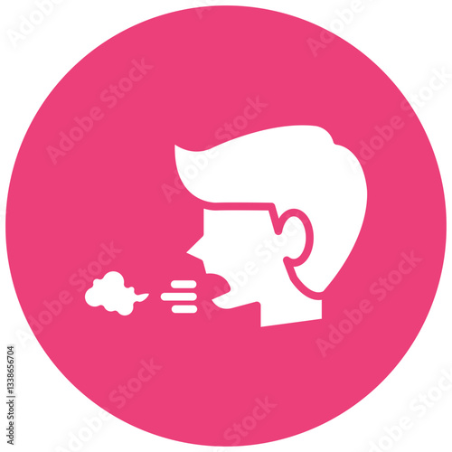 Smoke Inhalation Icon