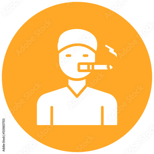 Tobacco Addiction Icon